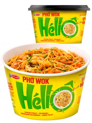 Yakisoba Vietnamita de Arroz y Pollo Pho Wok | Bowl 76g. | Sin Gluten