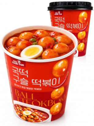 Ball Tteokbokki | Mochis Coreanos Topokki Dulces y Picantes 108 g