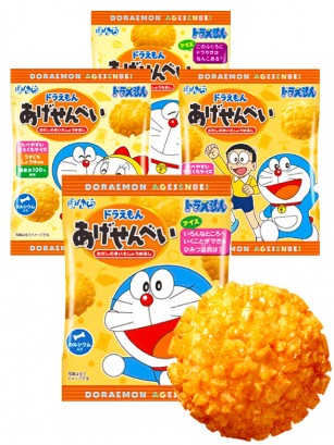 Galleta de Arroz Senbei Sabor Pollo | Doraemon 17 grs.