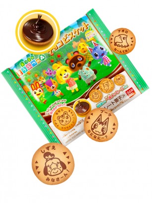 Galletitas rellenas de Chocolate | Caritas de Animal Crossing 21 grs.