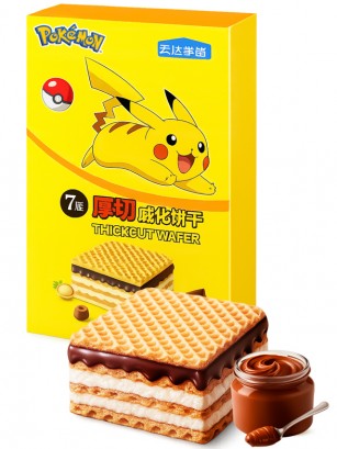 Waffers de Chocolate y Avellana | Pokémon 120g.