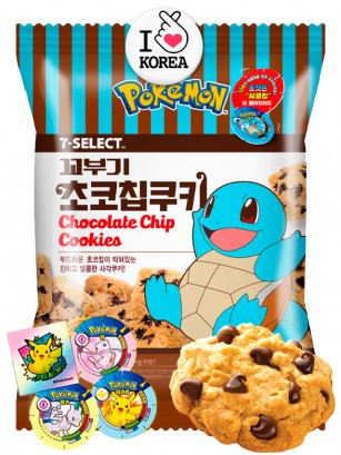 Galletas Cookies con Chips de Chocolate | Pokémon 130 grs.