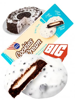 Galletas de Chocolate cubiertas de Cookies & Cream | American Bakery 96 grs.