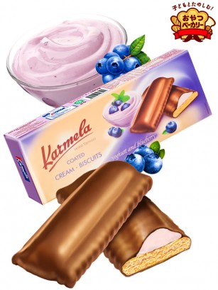 Galletas DUO con Crema de Yogur y Arándanos 160 grs.