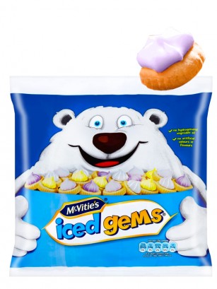 Galletitas con Glaseado de Frutas | Iced Gems Pocket 23 grs.