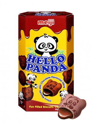 Galletas Meiji Hello Panda Doble Chocolate