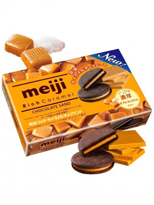 Galletas de Cacao y Crema Salted Caramel 96 grs.
