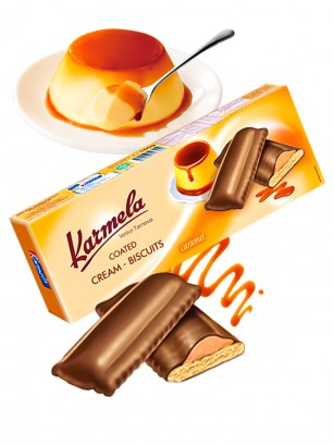 Galletas DUO con Crema de Caramelo y Chocolate 160 grs