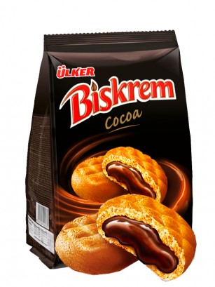 Cookies rellenas de Chocolate | Biskrem 130 grs.