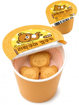Galletitas Coreanas Rilakkuma en Vasito | NAMU 17 g