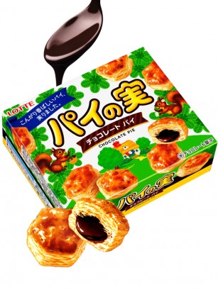Hojaldres Rellenos de Chocolate Fondue con Leche 73 grs.