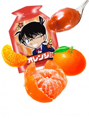 Gelatina de Naranja Mikan Detective Conan | Unidad 20 grs.