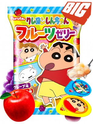 Gelatinas de Manzana y Uva | Shin Chan 210g.