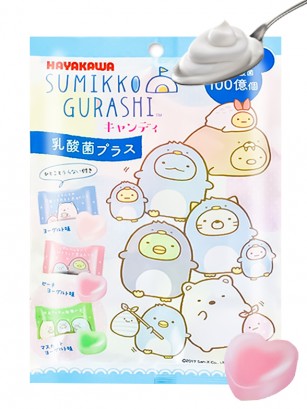 Caramelos Adorables Sumikko-Gurashi 3 sabores Yogur | 80 grs.