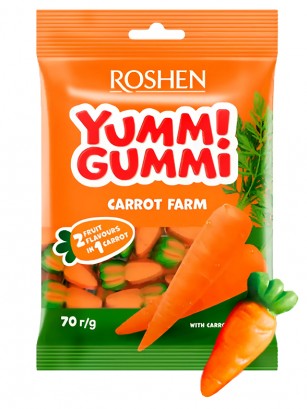 Zanahorias de Chuche | Yumm! Gummi 70g.
