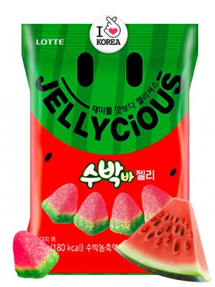 Chuches Coreanas de Sandia | Lotte 56g.