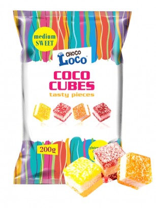 Chuches Cube Fruits & Coco 200 grs.