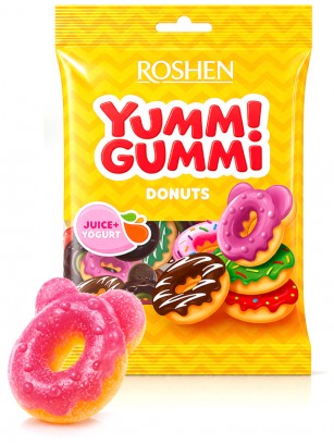 Chuches Donuts de Zumo y Yogur | Yumm! Gummi 70g.