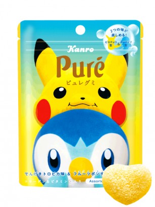Chuches Puro Zumo Tropical | Pikachu & Piplup | Pokemon 5 Diseños Aleatorios 52 grs | OFERTA!!