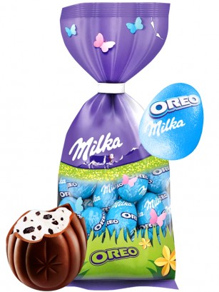 Mini Huevos de Chocolate con Oreo | Milka 100 grs.