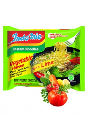 Ramen Indomie de Verduras y Lima 75 grs.