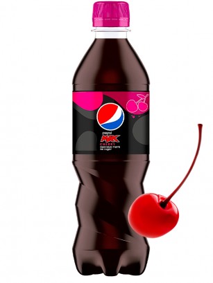 Pepsi Max Cherry Sin Azúcar 500 ml