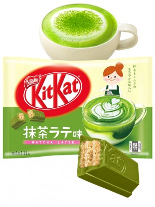 Mini Kit Kats de Matcha Latte | Premium 11 Unidades