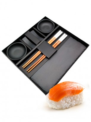  TantivyBo Kit de fabricación de sushi 22 en 1 edición de lujo,  kit para hacer sushi con molde completo de 14 formas y rodillo de temaki,  kit de sushi fácil para