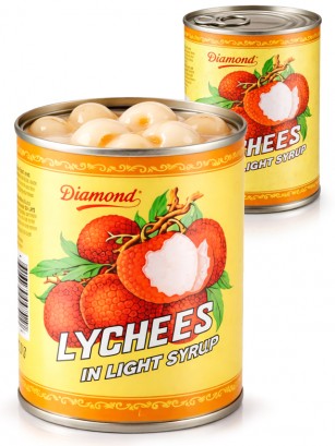 Lichis en Almíbar Ligero 540g.