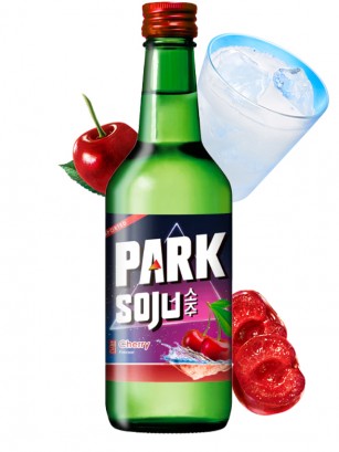Licor Coreano Park Soju de Cereza 360 ml.