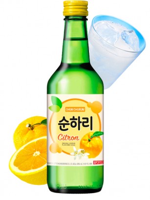 Licor Coreano Soju Chum Churum Citron Yuzu 360 ml.