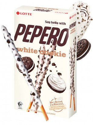 Pepero Lotte Cookies & Cream |  32 grs.