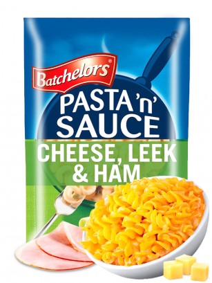Pasta Chiferi de Queso, Puerro y Jamón | Batchelors | 99 grs.