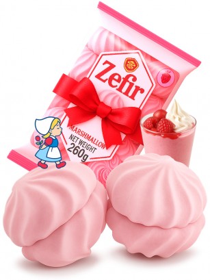 Marshmallows de Frambuesa | Dairy Sweets 260g.