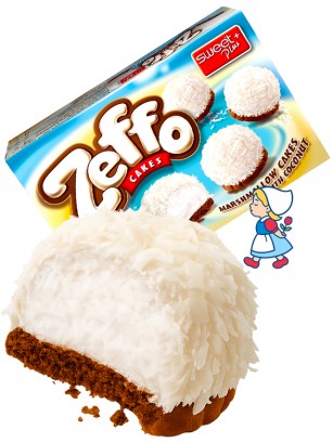 Pasteles Crema Marshmallows de Coco y Chocolate | Dairy Sweets 115g.