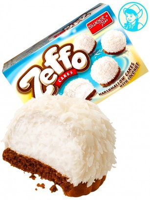 Pasteles Crema Marshmallows de Coco y Chocolate | Dairy Sweets 115g.