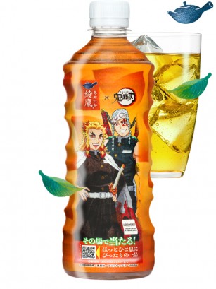Té Verde Tostado Japonés | Edición Kimetsu No Yaiba | Rengoku & Tengen 525 ml.