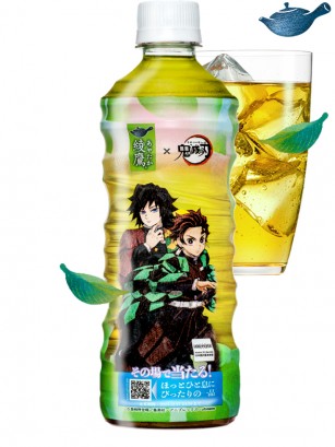 Té Verde Japonés Amami | Edición Kimetsu No Yaiba | Tanjiro & Tomioka 525 ml.