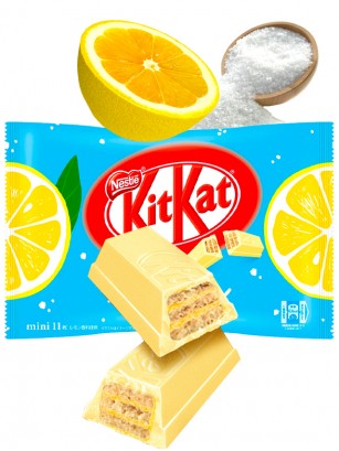Mini Kit Kats Japoneses Salty Lemon | 11 Unidades | Tokyo Ginza Essentials
