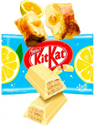 Mini Kit Kats Japoneses Salty Lemon | 10 Unidades