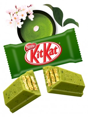Mini Kit Kat Doble Matcha | Sabor Intenso | Unidad | Tokyo Ginza Essentials