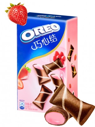 Mini Creps de Oreo rellenos de Fresa 47 grs.
