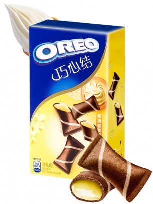 Mini Creps de Oreo rellenos de Vainilla 47 grs.