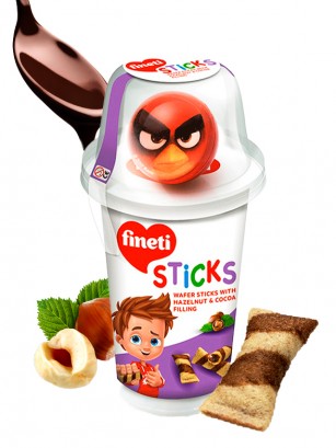 Mini Creps Cup Crema de Avellanas con Cacao 45 grs. | Incluye Figurita