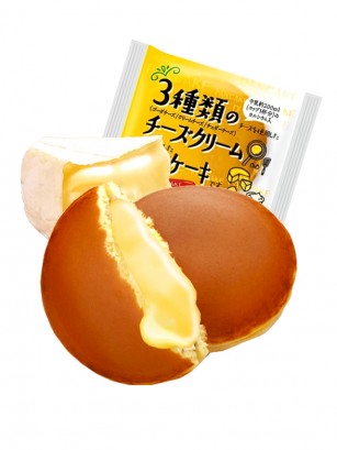 Mini Dorayaki de Crema Triple Queso | Unidad