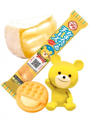 Mini Galletas Sandwich Queso Camembert | Petit Kuma 51 grs.
