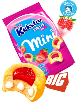 Mini Tartaletas de Doble Crema de Fresas | Dairy Sweets 150 grs.