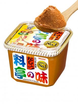 Miso Rojo con Dashi y Alga Kombu 750g.