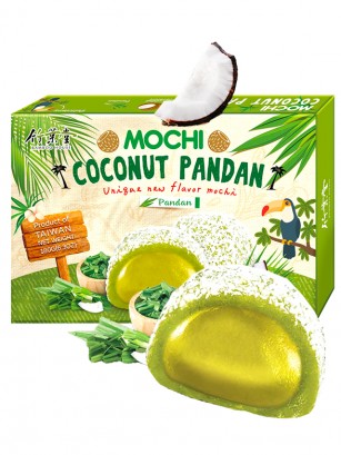 Mochis de Crema de Coco y Pandan | Bamboo House 180 grs.