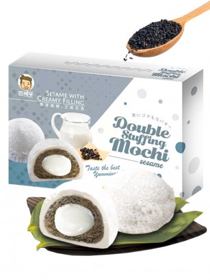 Mochis relleno de Crema de Sésamo Negro 210 grs.